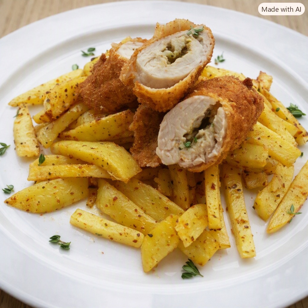 CHICKEN KIEV (KİEV USULÜ TAVUK)